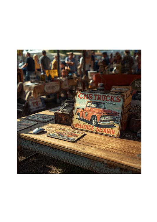 CUSTOM MOUSE PAD OR 8X12 METAL SIGN