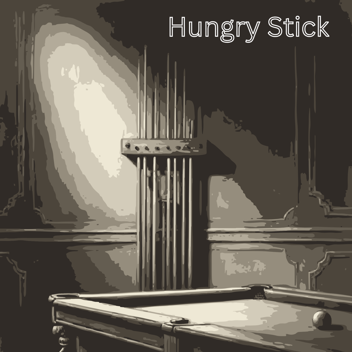 CUE RACK AND TABLE
